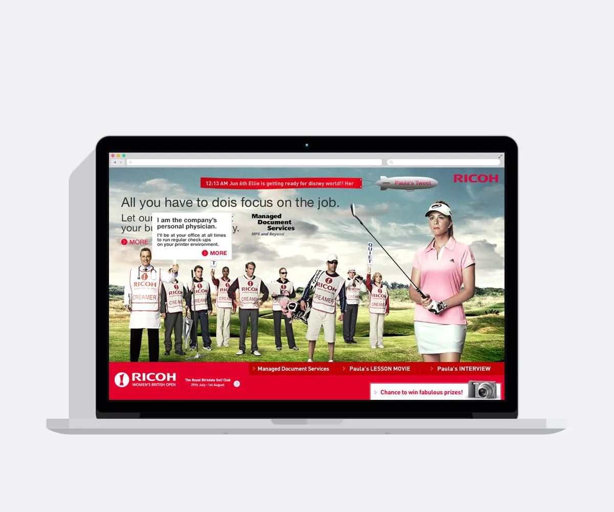 RICOH PROMOTION webサイト - 制作実績
